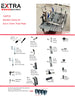 Package of  Welding table 1200 x 900mm W/104 pcs  Modular Fixture Kit & Belt Linsiher 100x1220mm W/3pc Belts