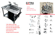 Welding table 1200 x 900mm W/104 pcs  Modular Fixture Kit