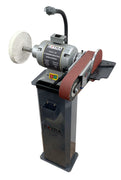 EX8 Belt Linisher (Swivel)/Disc sander/Polishing Machine with pedestal