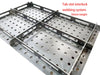 2pcs of Welding table tops 900 x 600mm W/ one set of 40 pcs Clamping Kits