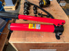 15Ton  Hydraulic Metal Hole Punch Kit 7 sets of Dies 20-63mm with Metal Carry Box