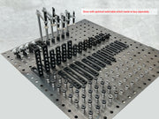 64 pcs Super Modular Fixture Kit For Weld Table W/ 16mm hole