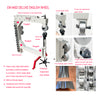 Deluxe EW-940D English Wheel Heavy-Duty  1.6mm Capacity 940mm-Throat