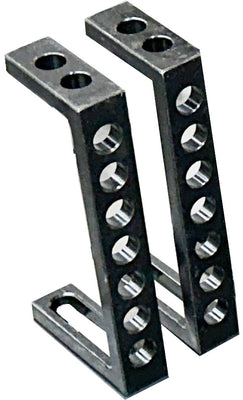 Stop and Clamp Square with 200x100x75mm to Suit 16mm Hole Weld Table