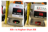 Industrial Bench grinder X8 PLUS 750W & 200mm x 25mm wheel  With wire wheel