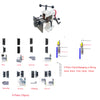 BBM-1.5 Manual Swage & Jenny Machine 1.5mm capacity W/13 Pairs (26pcs) Roller Dies