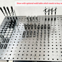 2pcs Welding table 1200 x 900mm With one set of 72 pcs  Modular Fixture Kit