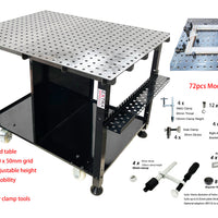 Welding table 1200 x 900mm W/72 pcs  Modular Fixture Kit