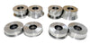 F6332E Bead Roller Radius Die Sets 8pcs/4sets to Suit 610 and 1070 Bead Roller