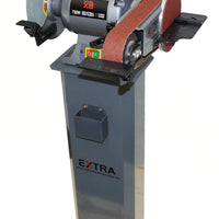 Pedestal Bench grinder X8 /Belt Linisher 50 x 915mm (Swivel 360)/Disc sander With Tool Rest & Disc Table