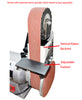 Super Linishing Attachment 50x1220mm LA1220UU for Industrial Grinder With 2 tool rests & vertical platen