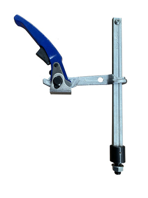 100mm Throat  200mm Clamp Height Quick Ratchet Weld Clamp W/Lock Nut Suit 12mm Thick Table Top