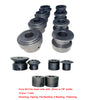 S4017S Forming Kit II  for Bead roller 22mm or 7/8" Shaft  14pcs/7sets Hem,  Tipping, Flat beading