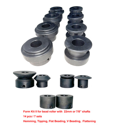 S4017S Forming Kit II  for Bead roller 22mm or 7/8