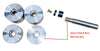 F6337 Blank Dies & Mandrel to Suit 610 and 1070 bead roller