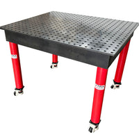 Heavy Duty Welding table 1200 x 1000mm Nitrided Finish