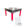28mm Hole  3D  Welding table 1200 x1200 x200mm Nitrided Finish W/50pc Clamp Kit