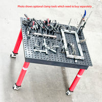 Heavy DutyWelding table 1200 x1000 Nitrided Finish W/72 pcs  Modular Fixture Kit