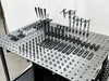 Welding table 1200 x 900mm W/104 pcs  Modular Fixture Kit