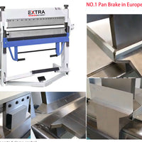 BS-1260SH Manual Pan Brake 2.0 x 1270mm (Denmark Design) Foot Clamping System