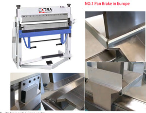 BS-1260SH Manual Pan Brake 2.0 x 1270mm (Denmark Design) Foot Clamping System