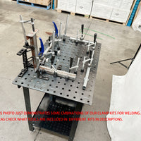 Welding table 1200 x 900mm W/104 pcs  Modular Fixture Kit