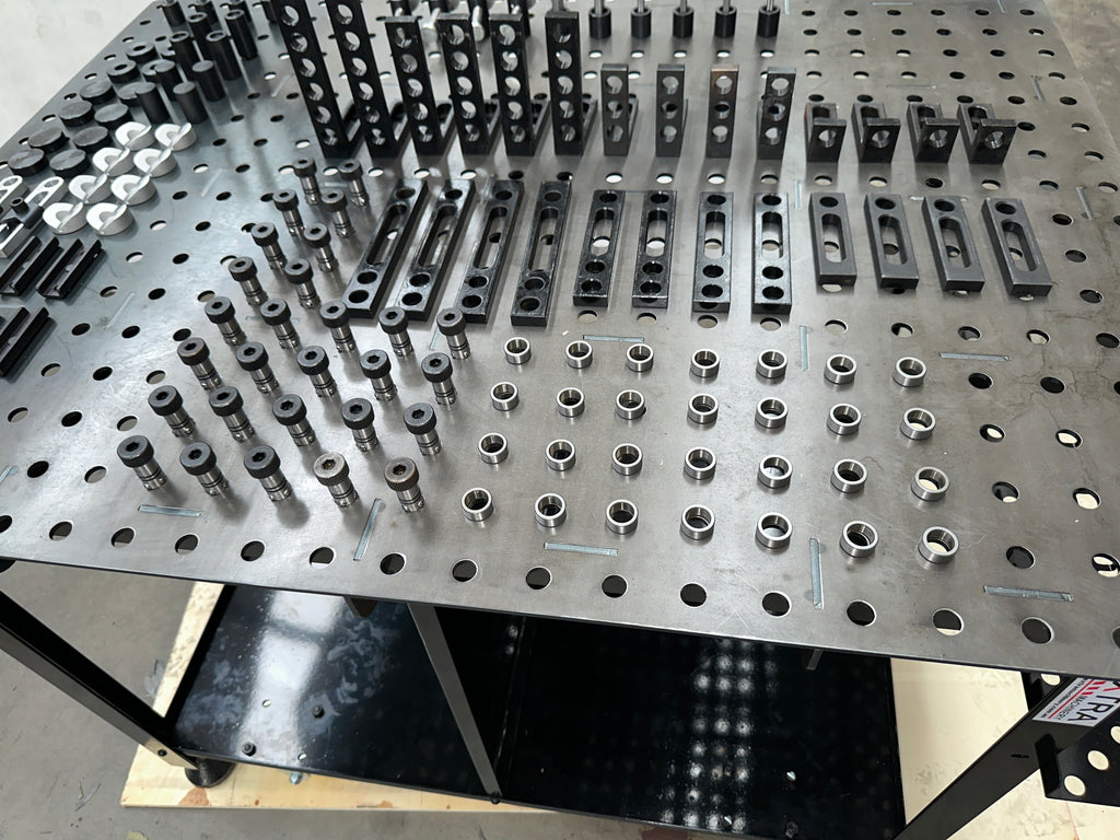 108 pcs Modular Fixture Kit For Weld Table | Extra Machinery Pty Ltd