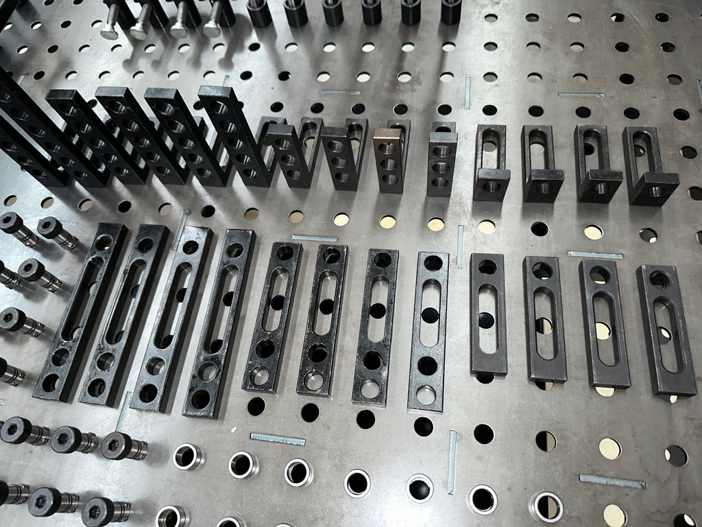 108 pcs Modular Fixture Kit For Weld Table | Extra Machinery Pty Ltd