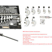 Manual Tube Bender, Tube Notcher & Hole Saw Set