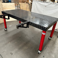 3D Welding table 2000 x1000 x100mm Nitrided Finish W/110 pcs  Modular Fixture Kit
