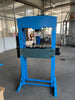 SP-50FM Workshop Hydraulic  Press - 50 Tonne Sliding Cylinder, Pressure Gauge, V Plate