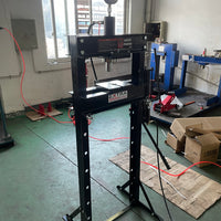 SP-20AL - Workshop Hydraulic & Pneumatic Press - 20 Tonne Sliding Cylinder W/Press Brake Attachment