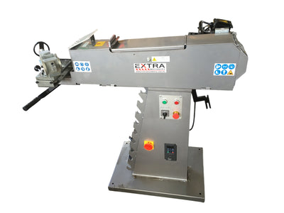 RPS-76V Variable Speed Pipe & Tube Notcher – Linisher 3 Working Stations W/11 rollers