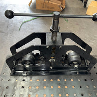 MR-50 Section & Tube Rolling Machine W/1-1/2"(38mm) Round Tube Roller Die & 1" Square Tube Roller Die
