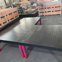 3D Welding table 2400mm +3D Wedling Table 1200mm Nitrided Finish W/110 pcs  Modular Fixture Kit