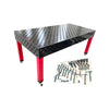 28mm Hole  3D  Welding table 2000 x1000 x200mm Nitrided Finish W/44pc Clamp Kit