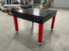 Package of 2pc 28mm Hole  3D  Welding table 1200 x1200 x200mm Nitrided Finish W/ one set 86pc Clamp Kit
