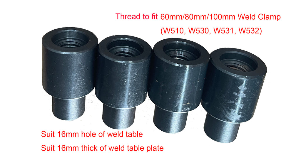 25mm Height Adaptor fit 16mm weld table plate