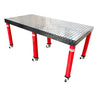 3D Welding table 2400 x1200 x100mm Nitrided Finish 12mm Table Plate 16mm Hole