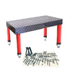 28mm Hole  3D  Welding table 2000 x1000 x200mm Nitrided Finish W/86pc Clamp Kit