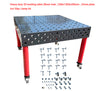 28mm Hole  3D  Welding table 1200 x1200 x200mm Nitrided Finish W/50pc Clamp Kit