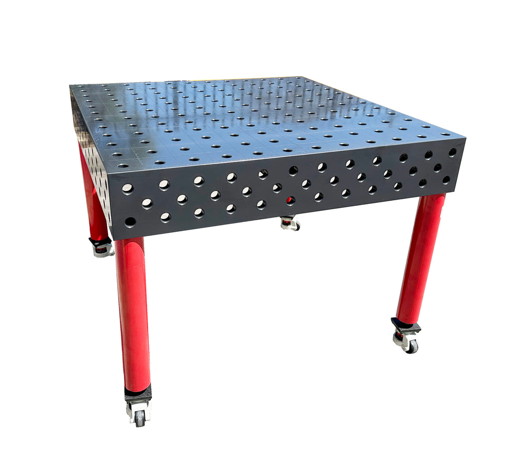 28mm Hole  3D  Welding table 1200 x1200 x200mm Nitrided Finish 25mm Table Plate