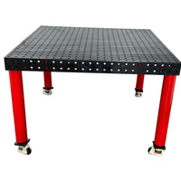 3D Welding table 1200 x1200 x100mm Nitrided Finish 12mm Table Plate 16mm Hole