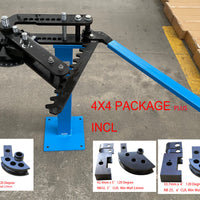 TB-3 Manual Tube & Pipe Bender 4X4 Plus  Package Incl 26.9mm, 33.7mm & 42.4mm Dies 120 Degree (Copy)