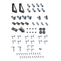 28mm Hole  3D  Welding table 2400 x1200 x200mm Nitrided Finish W/86pc Clamp Kit