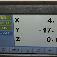 D80 LCD 2 axis Digital Readout & 2 Linear Scales (1020-220) for Lathe