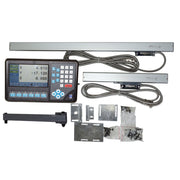 D80 LCD 2 axis Digital Readout & 2 Linear Scales (1020-470) for Lathe