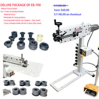 Deluxe Package of EB-700  Motorised Bead Roller W/Table & Forming Die Kit & Radius Die Kit