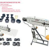 Deluxe Package of EB-940  Motorised Bead Roller W/Table & Forming Die Kit & Radius Die Kit