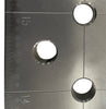 Package of 2pc 28mm Hole  3D  Welding table 1200 x1200 x200mm Nitrided Finish W/ one set 86pc Clamp Kit